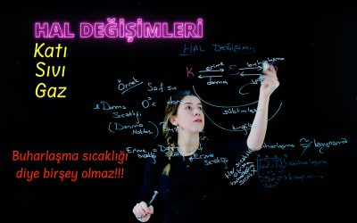 Maddenin Hal Değişim Grafikleri